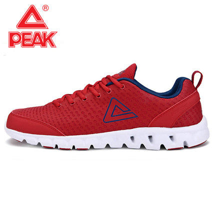 轻盈透气！匹克男子透气休闲跑步鞋E32207H