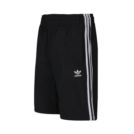 adidas阿迪达斯三叶草 男子三条纹针织短裤