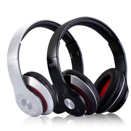 高保真！逍客 D15蓝牙耳机头戴式无线插卡重低音运动手机电脑通用耳麦