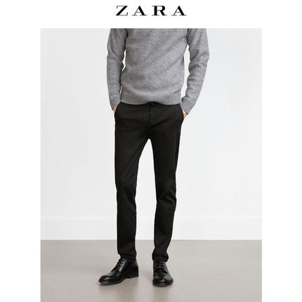 修身显瘦！ZARA男装休闲裤06917499800