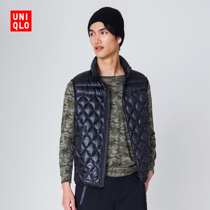 四色齐降！UNIQLO优衣库高级轻型羽绒背心156564