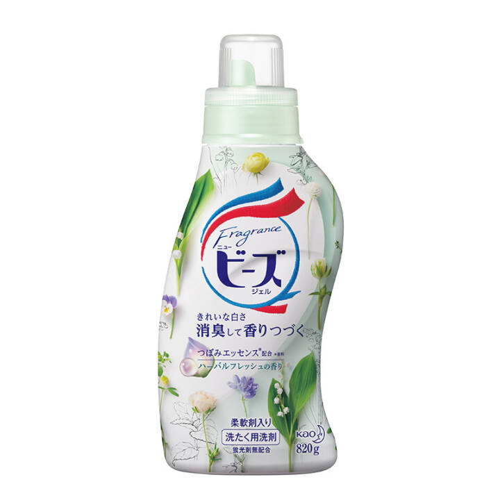 花王（KAO）馨香洗衣液（清新草本香）820g