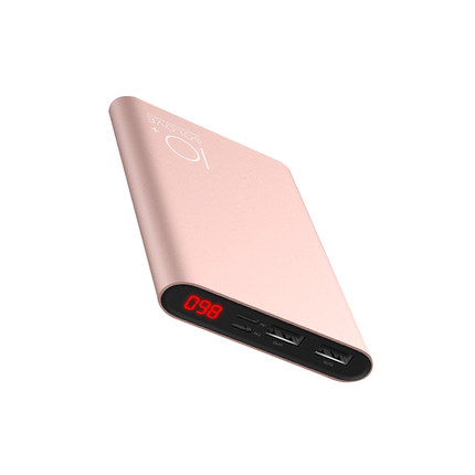 迷你便携！SOLOVE超薄充电宝10000毫安