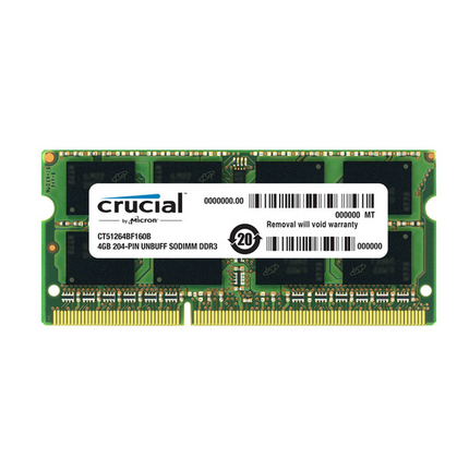 历史低价！CRUCIAL英睿达DDR3L 1600 8G笔记本内存条