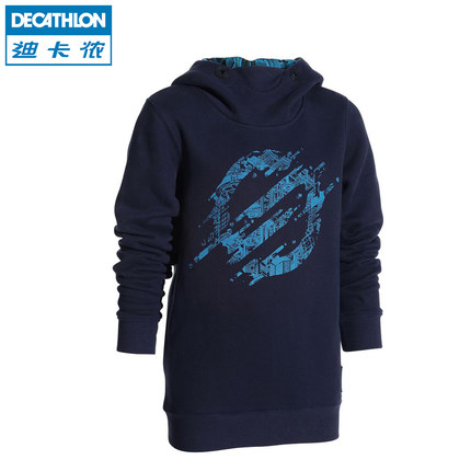 加长款！迪卡侬OXELO成人男女保暖贴身运动衫