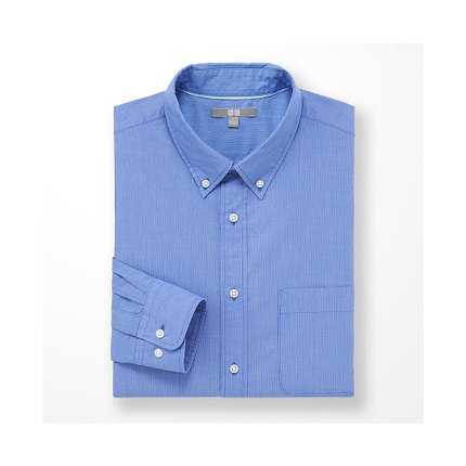 双12好价！优衣库UNIQLO 优质长绒棉衬衫(长袖) 153323