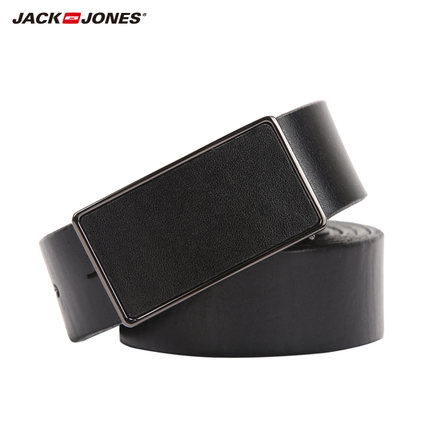 商场同款！杰克琼斯男纹理复古简约质感皮带