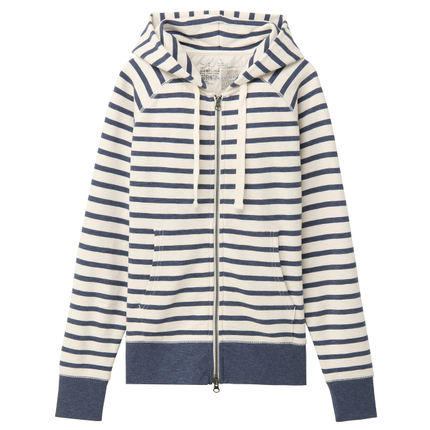 休闲百搭！MUJI无印良品男式毛圈双拉链卫衣M7SB601