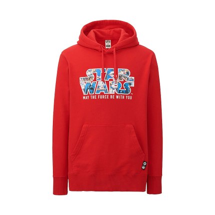 新低！优衣库 Star Wars 连帽运动衫 163880