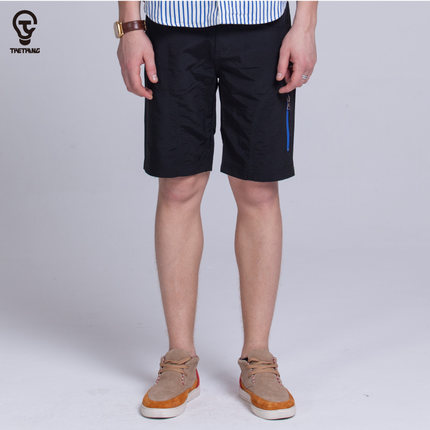 盛夏热促！THETHING男梭织中裤休闲短裤1212011065