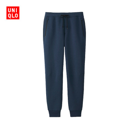 运动舒适！优衣库UNIQLO男装 弹力运动长裤！