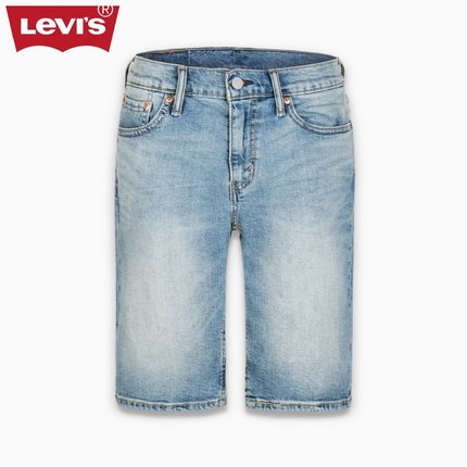 聚划算66大促！李维斯五袋款修身直脚做旧牛仔短裤23778-0002