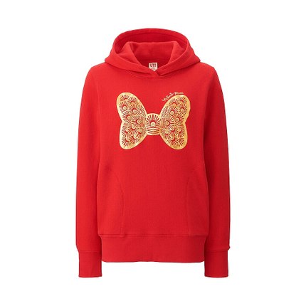 小降！优衣库UNIQLO 女装 CNY连帽运动衫 168733