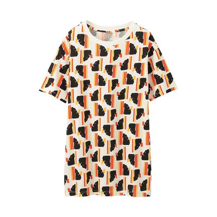 联名款！女装 (UT) Dick Bruna印花长衫(短袖)优衣库UNIQLO