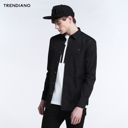 轻松搭配！TRENDIANO长袖衬衫3JC201388P