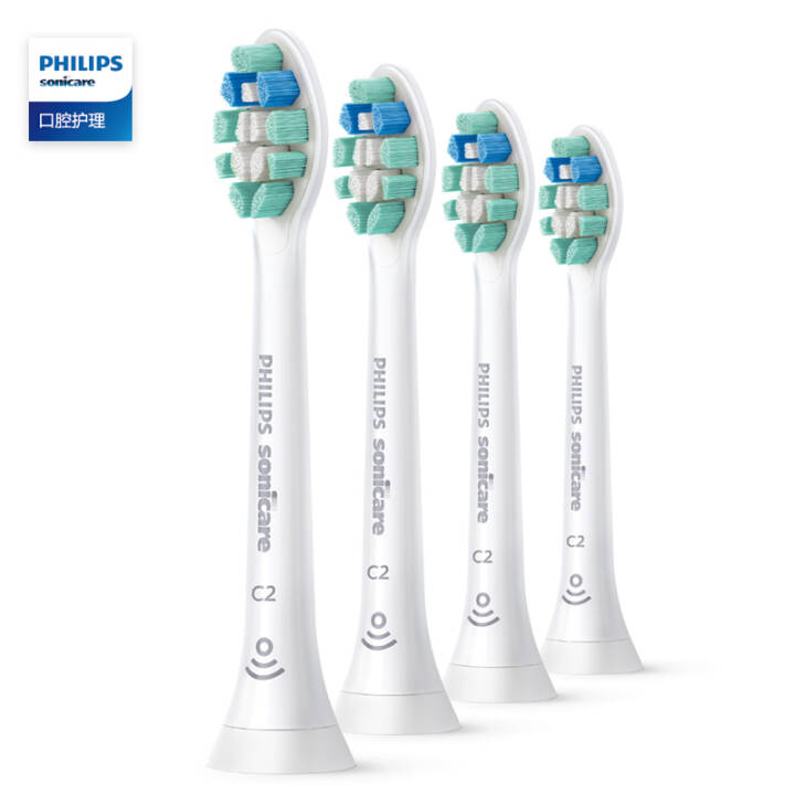 飞利浦（PHILIPS）电动牙刷头4支装HX9024/67