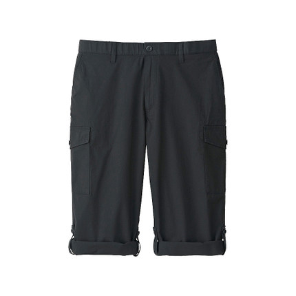 轻便造型！UNIQLO优衣库工装七分裤163915