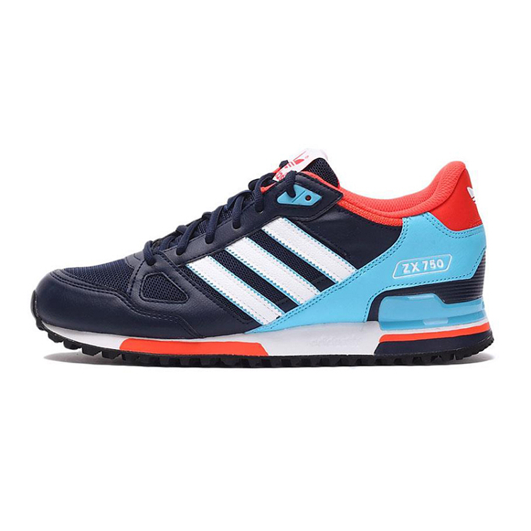 16年款！阿迪达斯三叶草 ZX 750 中性 跑步鞋