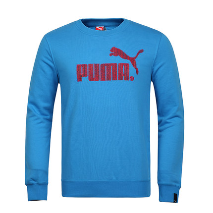 经典款！PUMA彪马男士经典印花套头卫衣82801401