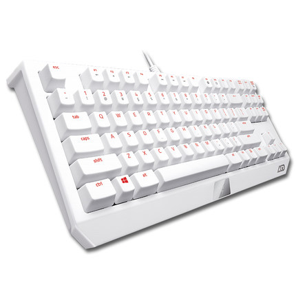 定制版！Razer雷蛇黑寡妇蜘蛛竞技LGD战队白色版游戏机械键盘