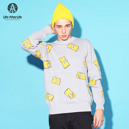 简约潮流！Life After life 辛普森长袖