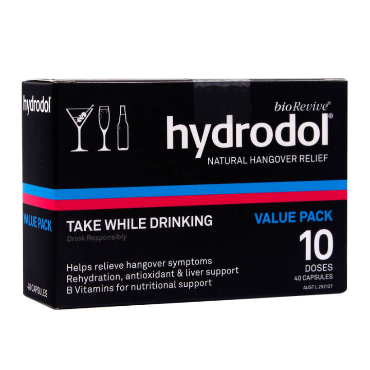 hydrodol 天然解酒片 40粒*2盒