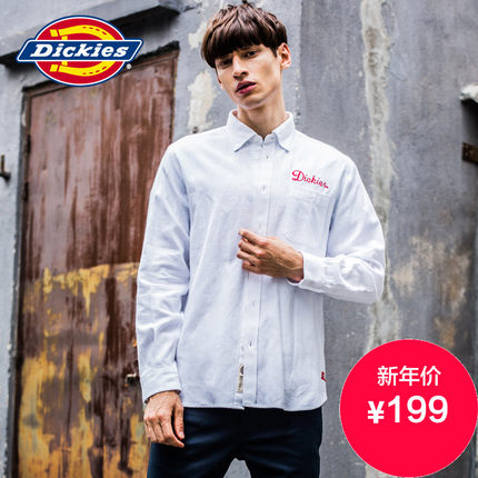 历史好价！Dickies法兰绒全棉衬衣153M20EC02