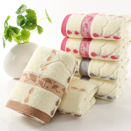 擦擦擦！天歌加厚全棉面巾