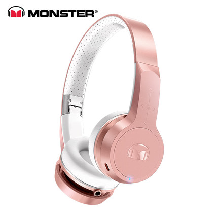 外型时尚！MONSTER/魔声无线蓝牙耳机头戴式耳机