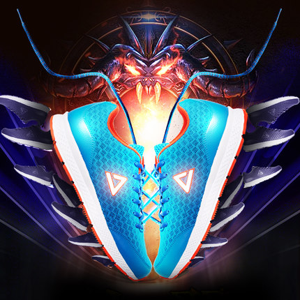 舒适弹力！匹克网面男子运动鞋DH610303