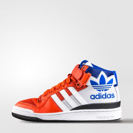 卡通趣味！阿迪达斯 三叶草 男子 经典鞋 FORUM MID RS XL