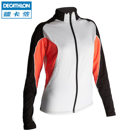 抵御寒冷！迪卡侬BTWIN女式户外长袖骑行服