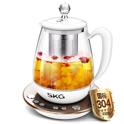 券后好价！SKG养生壶全自动多功能加厚玻璃