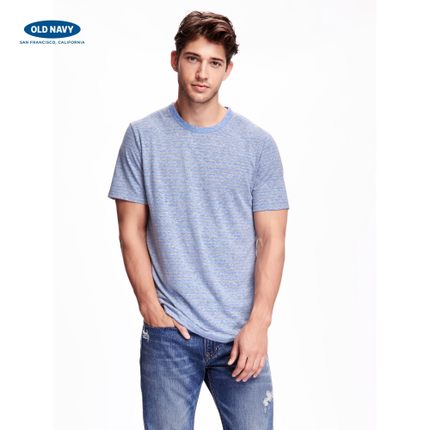 双色可选！OLD NAVY老海军舒适麻质短袖T恤219607