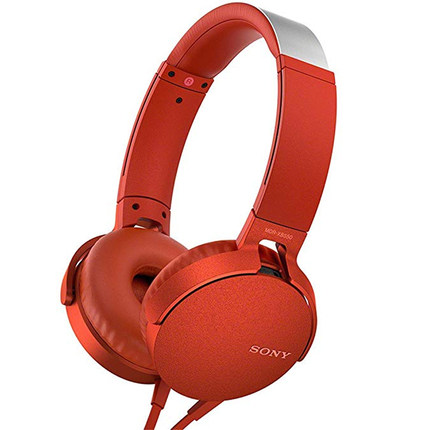 Sony/索尼 MDR-XB550AP 头戴式有线耳机