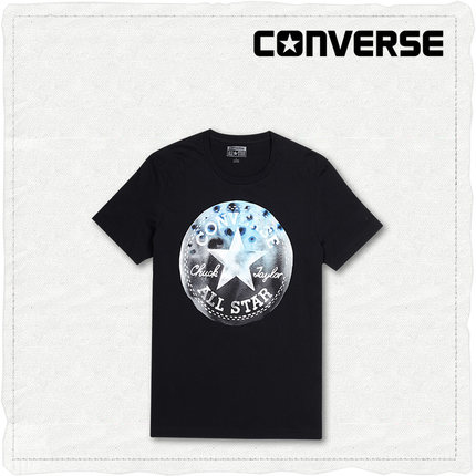 历史新低！匡威男款渐变水墨印花短袖T恤