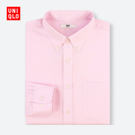 UNIQLO优衣库精纺牛津纺衬衫404380