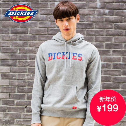 年货节好价！Dickies男子套头连帽卫衣154M30EC09