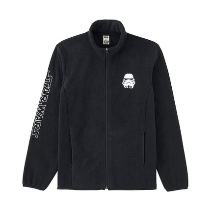 双11好价！优衣库 Star Wars摇粒绒拉链茄克(长袖) 161467