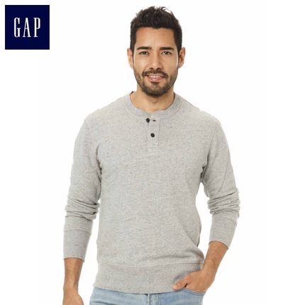 休闲百搭！Gap时尚都市圆领套头上衣108540