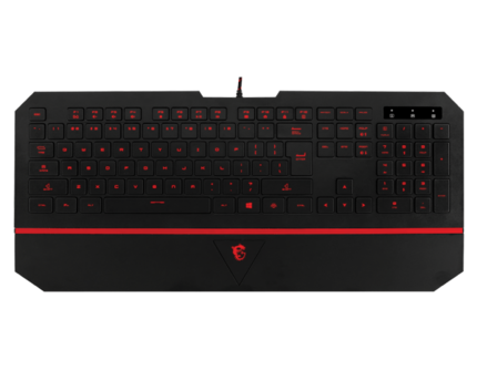 游戏必备！MSI微星DS4100电竞游戏键盘