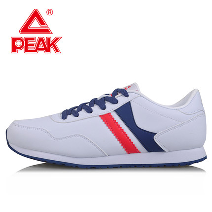防滑耐磨！匹克男士复古横条百搭休闲鞋