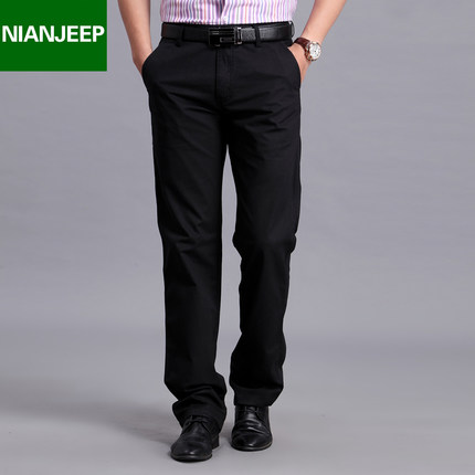 经典版型！NIAN JEEP男子商务休闲裤