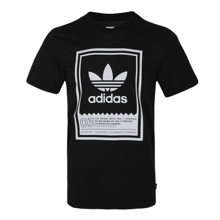 originals 三叶草大logo短袖