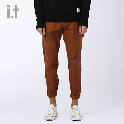 休闲百搭！:CHOCOOLATE男子长裤B1XPTDZ6259MX