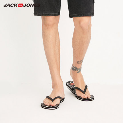 JackJones杰克琼斯迷彩印花舒适沙滩鞋