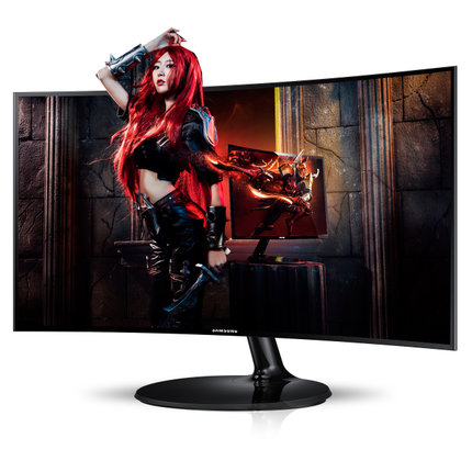 顺丰送礼！三星C24F390FH 23.5英寸曲面显示器