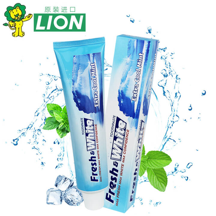 狮王 亮齿美白牙膏 冰凉薄荷 160g*3支