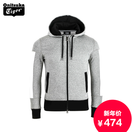 不容错过！Onitsuka Tiger鬼塚虎虎头印花卫衣OK728G