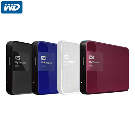 送16gU盘！西部数据Ultra USB3.0 1TB 超便携移动硬盘
